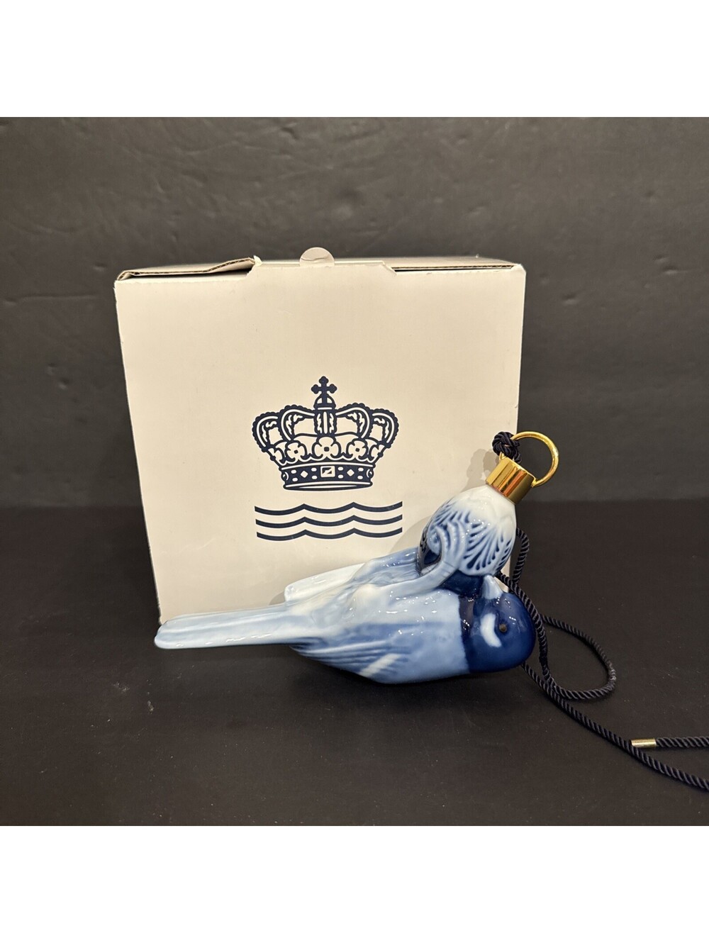 New Royal Copenhagen Denmark Rare Bird Ornament 2021 Mint